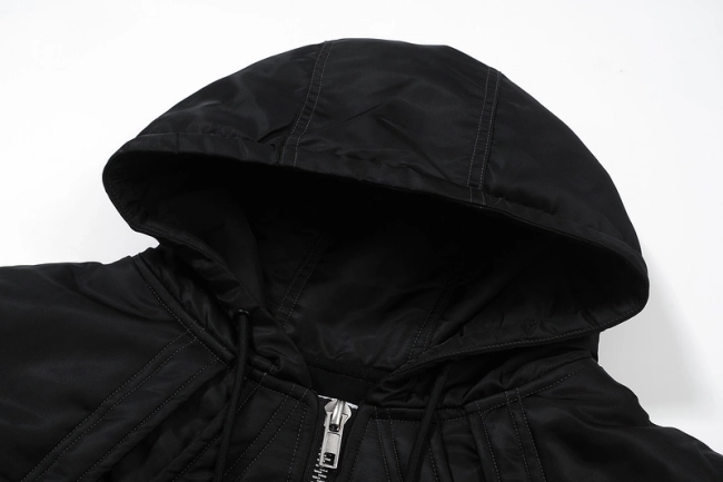 Far archive Zipper Functional Padded Jacket