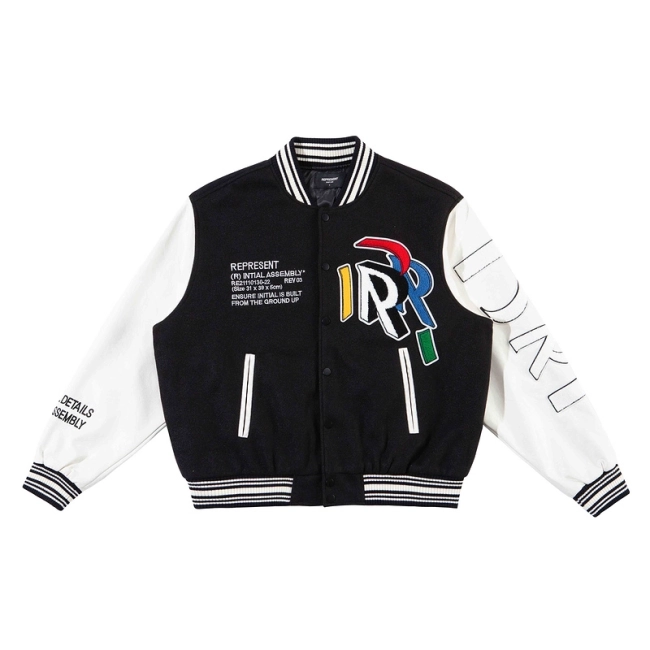 REPRESENT Initial Varsity Jacket