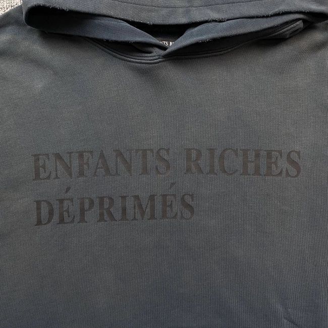 Enfants Riches Déprimés distressed and washed out hoodie