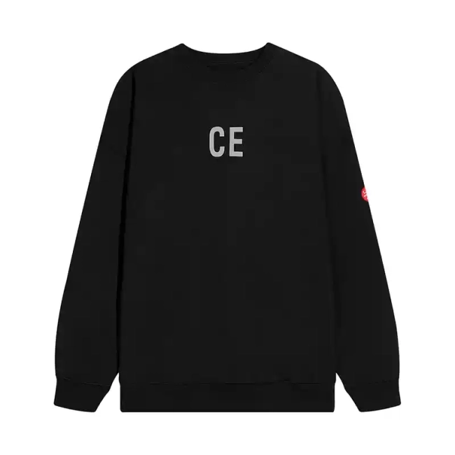 LIFE CAVEMPT simple versatile CE letter printed sweatshirt