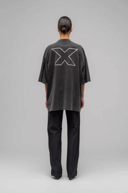 032c &quot;X&quot; Layered T-shirt