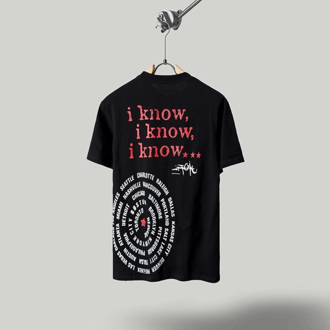 Travis Scott I Know T-shirtTravis Scott I Know T-shirt