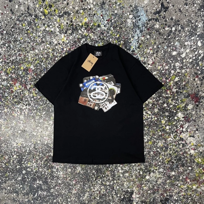 Stüssy Round Neck T-shirt