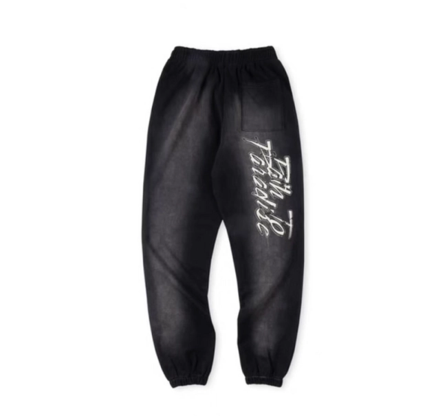 HELLSTAR Letter Print Jogger Pants