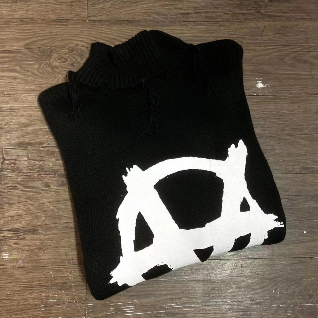 Vetements Destroyed Anarchy Sweater