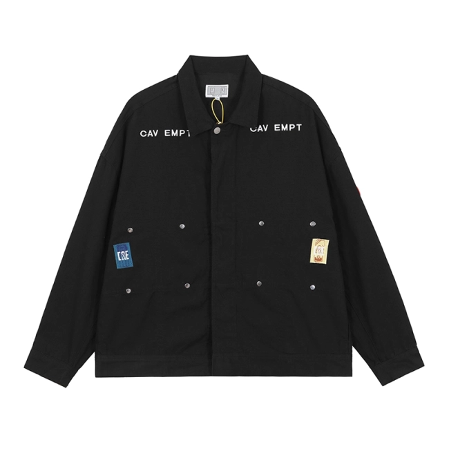 LIFE CAVEMPT CE functional style multi-pocket multi-button jacket