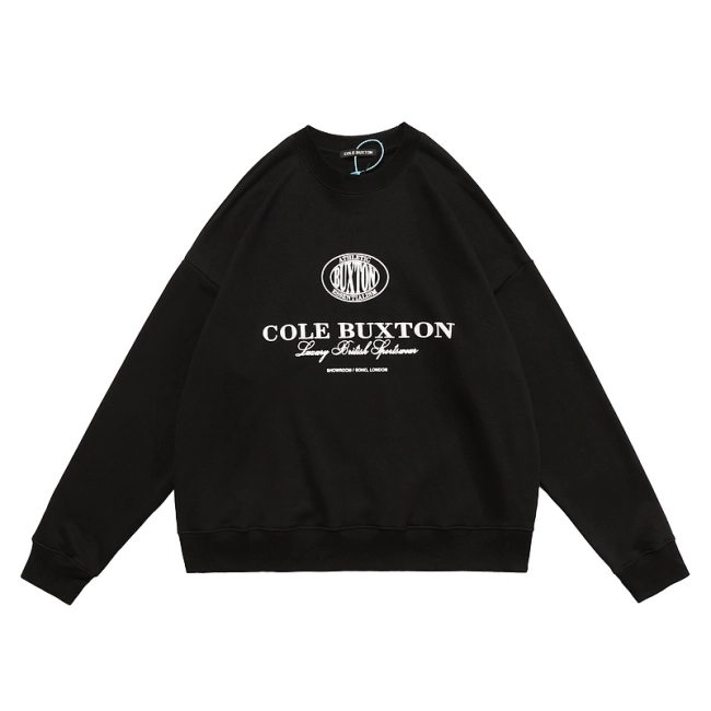 Cole Buxton 21 Autumn Winter CB Slogan Crewneck High Street Sweatshirt