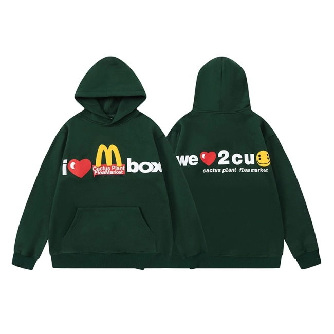 Cactus Plant Flea Market x Mcdonalds We Love 2 C U Hoodie