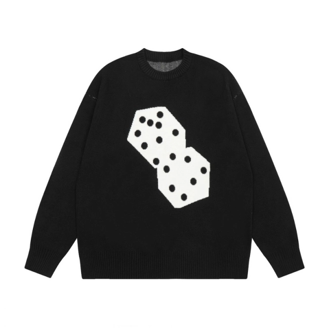 Stüssy Dice Jacquard Knit Sweater