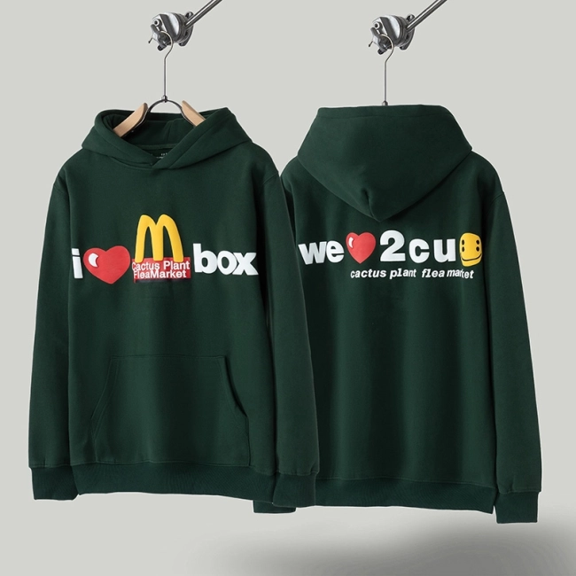 Cactus Plant Flea Market x Mcdonalds We Love 2 C U Hoodie