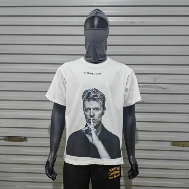 ih nom uh nit David Bowie shh whisper silence tee