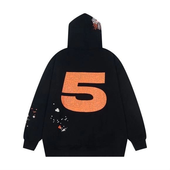 SP5DER Nocturnal Highway Cotton Hoodie