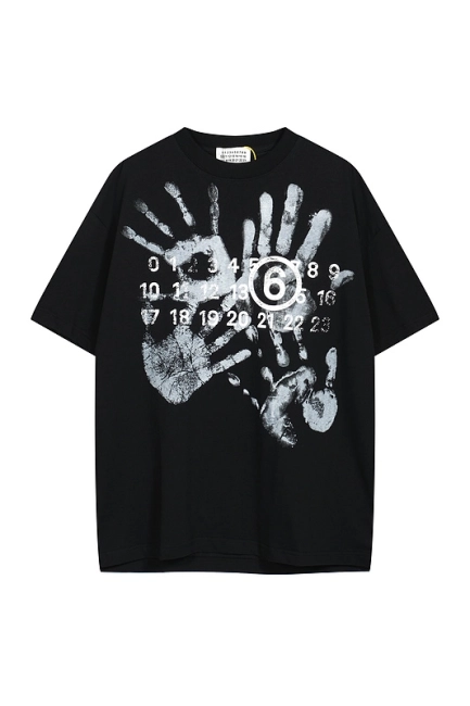 Maison Margiela Hand Logo Print T-shirt