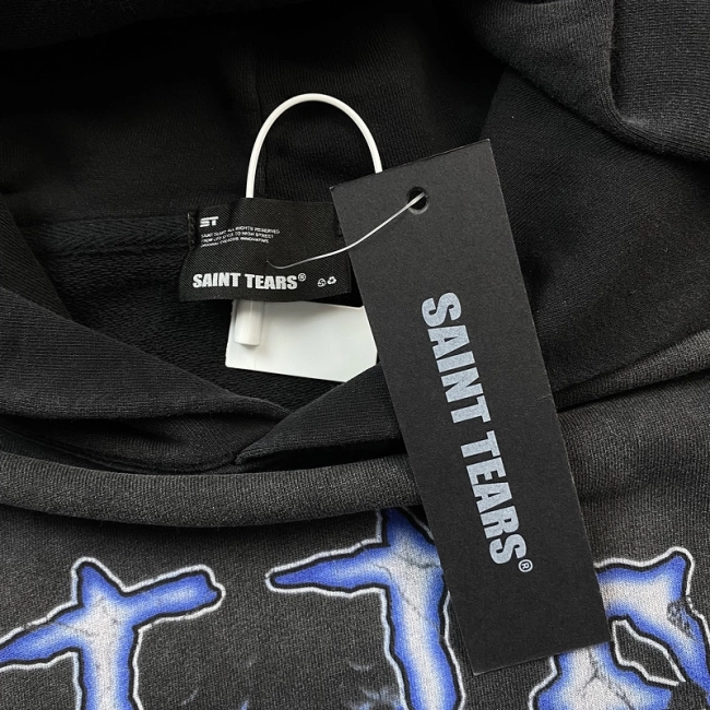 Saint Michael Tears Hoodie