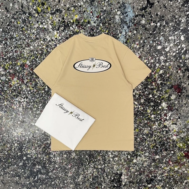 Stüssy Round Neck T-shirt