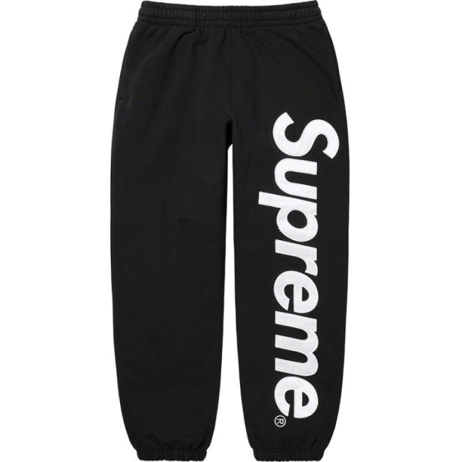 Supreme Satin Applique Sweatpant