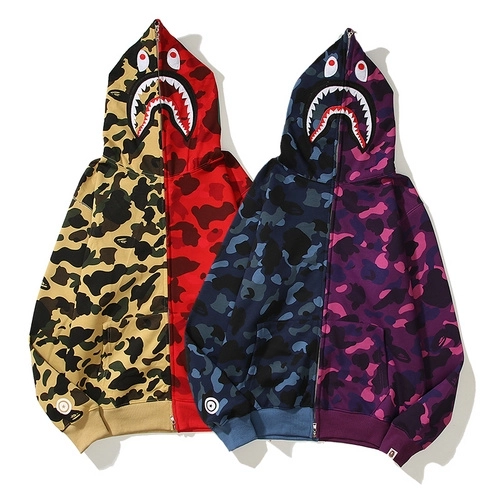 BAPE Shark Camo Hoodie