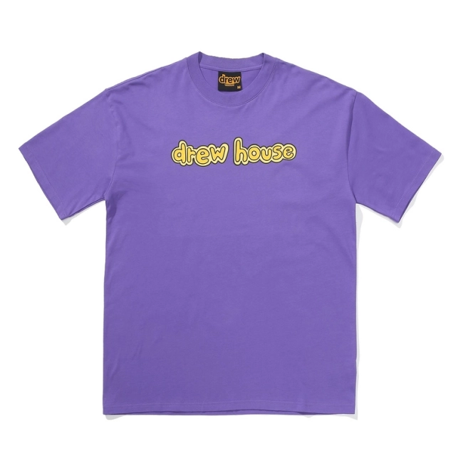 DREW HOUSE SS Tee Violet Logo