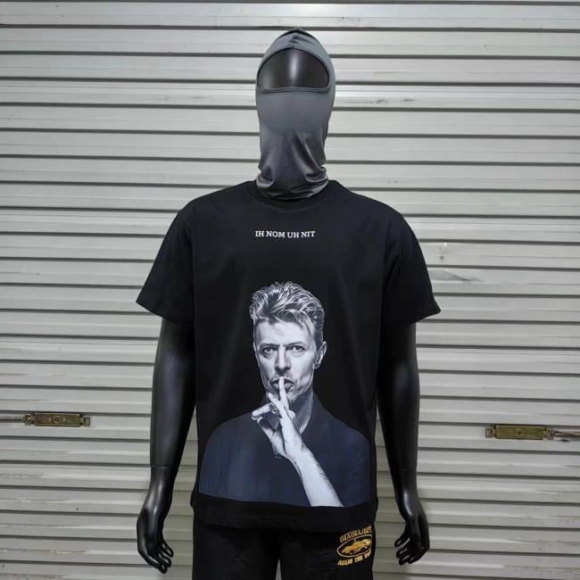 ih nom uh nit David Bowie shh whisper silence tee