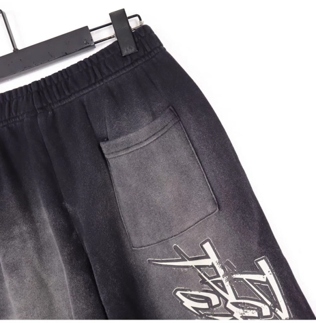 HELLSTAR Letter Print Jogger Pants