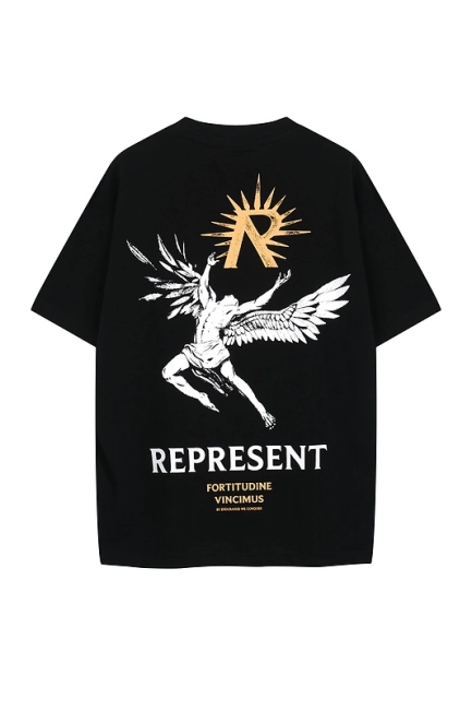 REPRESENT Sun Wing God Slogan T-Shirt