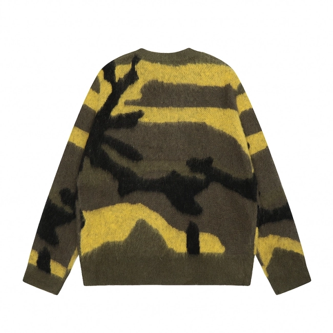 Corteiz Mohair Knit Gutta Camo