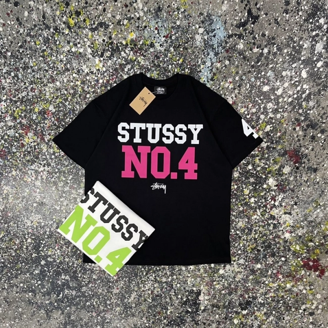 Stüssy Round Neck T-shirt