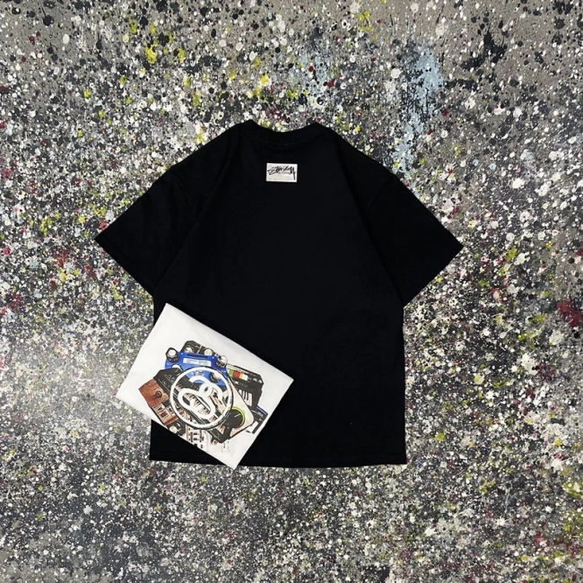 Stüssy Round Neck T-shirt