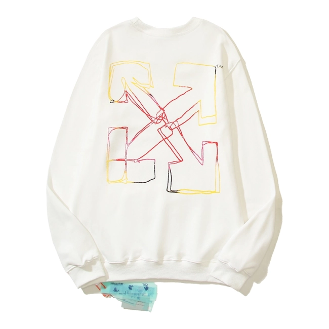 Off-White Logo Printed Crewneck Sweatshirt