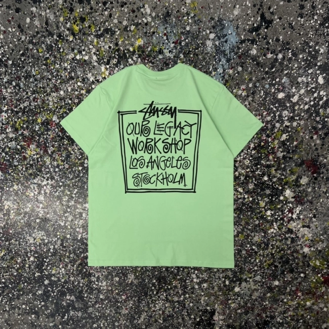 Stüssy Round Neck T-shirt