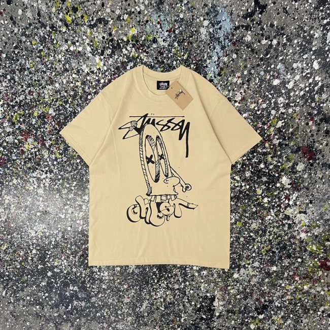 Stüssy Round Neck T-shirt