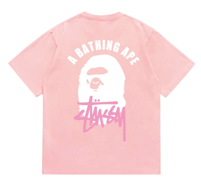 Stussy x A BATHING APE Bape T-shirt