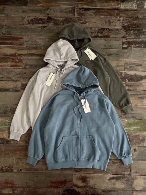 Carhartt WIP Washed Zip Hoodie