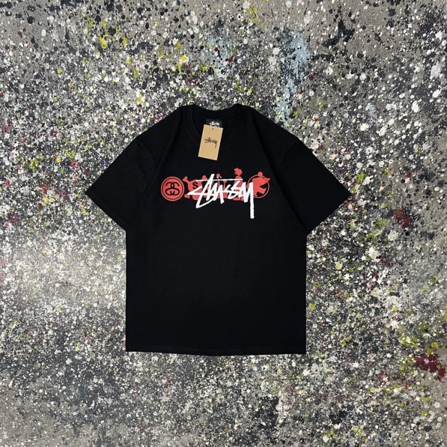 Stüssy Round Neck T-shirt