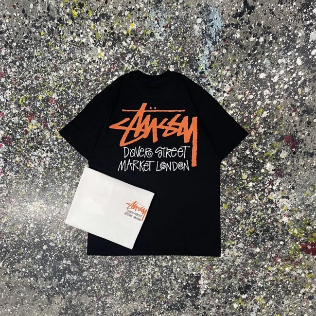 Stüssy Round Neck T-shirt