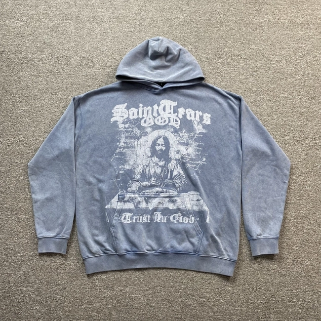 Saint Michael Tears Hoodie