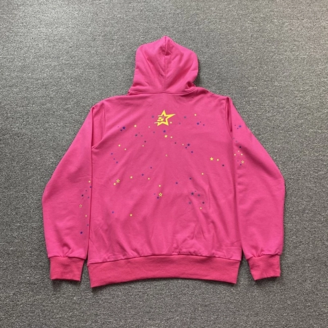 Sp5der Pink V2 Hoodie