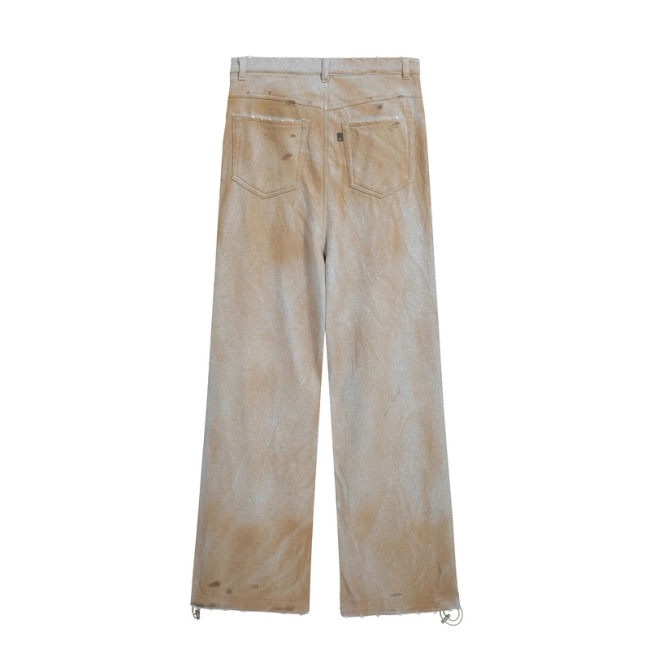 Grailz Dyed Distressed Loose Sweatpants