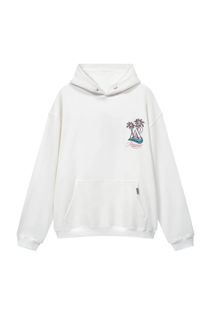 REPRESENT Coconut Tree Letter Logo Embroidery Hoodie