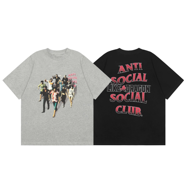 Anti Social Social Club X Like A Dragon Collaboration Merch  T-SHIRT