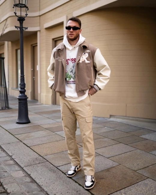 REPRESENT STORMS IN HEAVEN VARSITY JACKET