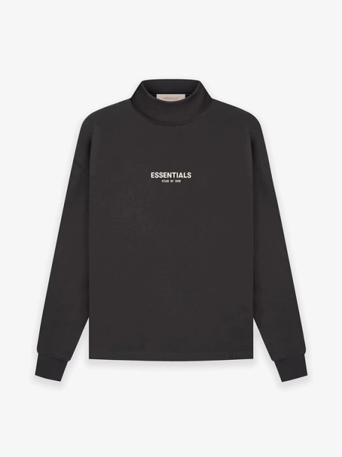 Fear of God Logo Flocking Crewneck Sweatshirt