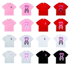 BAPE × stussy ILL COLLABORATION Shark T-shirt