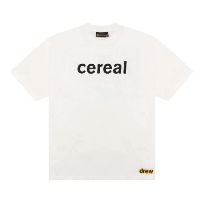 DREW HOUSE FW23 CEREAL SS Tee Letter Cereal Print Short Sleeve T-shirt