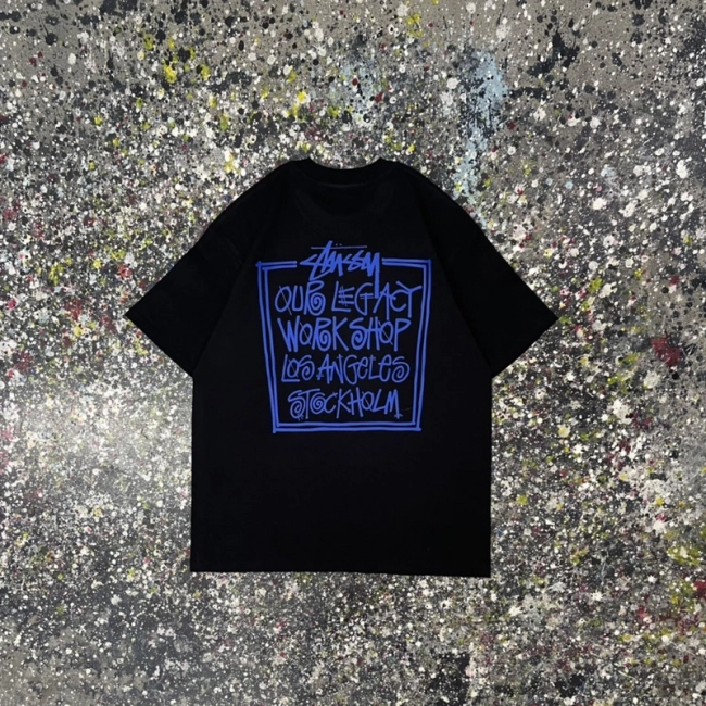 Stüssy Round Neck T-shirt