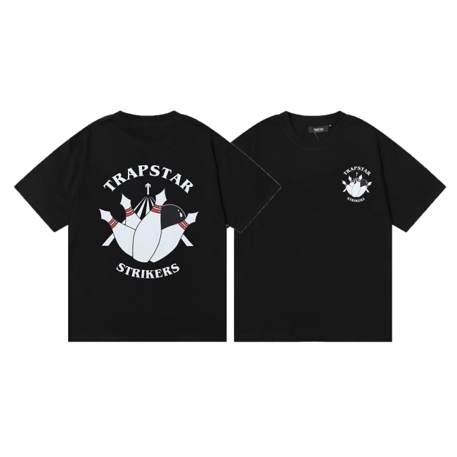 Trapstar Strikers T-Shirt Black