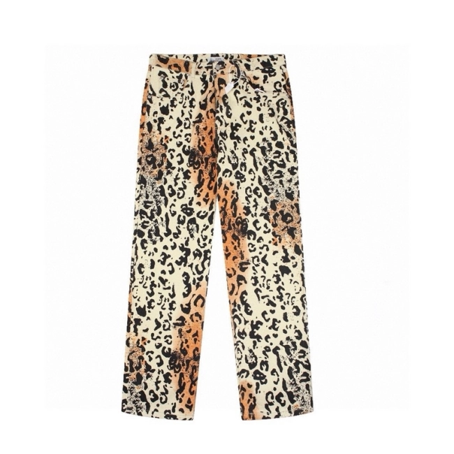 Stüssy Wordwild Leopard Print Jeans