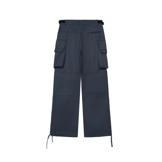 Far archive Functional Deconstructed Cargo Pants with Zipper Pockets