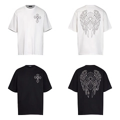 Chrome Hearts wings T-shirt