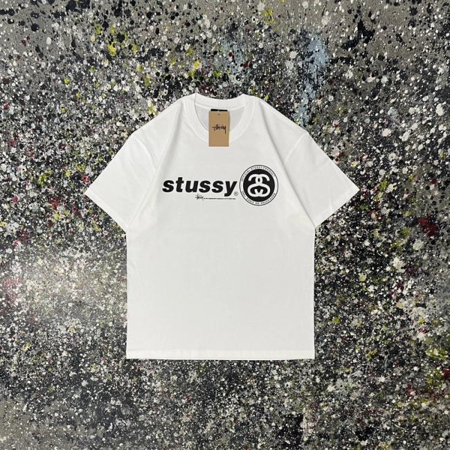 Stüssy Round Neck T-shirt